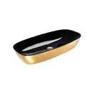 Раковина накладная на столешницу Catalano Gold & Silver 80 х 40 см (180APGRLXNO) фото 1 Aquada.com.ua