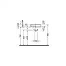 Раковина Duravit Starck 1 d=470 мм (шлифованный вариант) (0386470027) фото 2 Aquada.com.ua