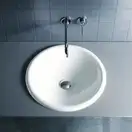 Встраиваемая раковина Duravit Architec d=35.5 см, с переливом (0473340031) фото 3 Aquada.com.ua