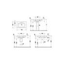 Раковина для мебели Duravit 2nd floor 70х46 см (0491700030) фото 2 Aquada.com.ua