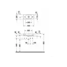 Раковина Duravit Happy D.2 55х22 см(без отв. под смеситель) (0711500000) фото 2 Aquada.com.ua