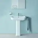 Раковина Duravit Happy D. 2 65х49,5 см (с 3 отв. под смеситель) (2316650030) фото 2 Aquada.com.ua