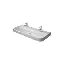 Раковина Duravit Happy D.2 120х50,5 см (с 2 отв. под смеситель, шлифованная) (2318120026) фото 1 Aquada.com.ua
