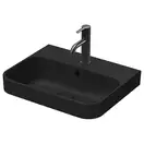 Раковина накладная на столешницу Duravit Happy D.2 Plus 50 х 40 см, антрацит матовый (2360501300) фото 1 Aquada.com.ua