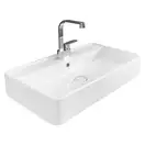Раковина накладная на столешницу Flaminia Miniwash 75 x 42 х h13 см (MW75PR) фото 1 Aquada.com.ua