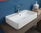 Раковина накладная на столешницу Flaminia Miniwash 75 x 42 х h13 см (MW75PR) фото 2 Aquada.com.ua