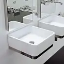 Раковина накладная на столешницу Flaminia Miniwash 40 х 40 х h13 см (MWL40) фото 1 Aquada.com.ua