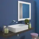 Раковина накладная на столешницу Flaminia Miniwash 75 х 40 х h13 см (MWL75) фото 1 Aquada.com.ua