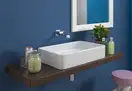 Раковина накладная на столешницу Flaminia Miniwash 75 х 40 х h13 см (MWL75) фото 2 Aquada.com.ua