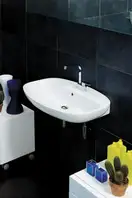 Раковина подвесная Flaminia Nuda Slim 61 х 39,5 х h14 см (ND60PR) фото 2 Aquada.com.ua