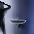 Раковина подвесная Flaminia Nuda Slim 75 х 43 х h14,5 см (ND75PR) фото 2 Aquada.com.ua