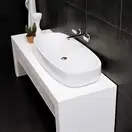 Раковина накладная на столешницу Flaminia Step 110 х 50 х h17,5 см (SE412) фото 1 Aquada.com.ua