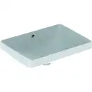 Geberit VariForm Раковина встраив. 55x40, без отверстия, белая (500.737.01.2)