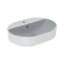 Geberit VariForm Раковина накладна, 60х45 см, з отвором, біла (500.777.01.2)