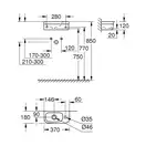 Мини-раковина Grohe Euro Ceramic 37 х 18 см (39327000) фото 2 Aquada.com.ua