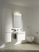Раковина подвесная 55 х 46,5 см Laufen Pro S (H8109620001041) фото 3 Aquada.com.ua