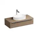 Раковина накладная на столешницу Ravak Ceramic Slim O 55 х 37 см (XJX01155001) фото 2 Aquada.com.ua