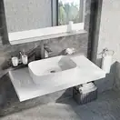 Раковина накладная на столешницу Ravak Ceramic Slim R 55 х 37 см (XJX01155002) фото 4 Aquada.com.ua