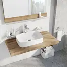 Раковина накладная на столешницу Ravak Ceramic Slim R 55 х 37 см (XJX01155002) фото 5 Aquada.com.ua