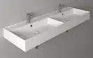 Раковина двойная Simas Agile 141 х 46 см (AG141D) фото 2 Aquada.com.ua