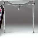 Консоль для раковины Simas Arcade хром AR CG1 (ARCG1) фото 1 Aquada.com.ua