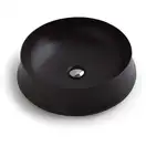 Раковина накладная на столешницу Simas Sharp Ø 50 см, чёрный матовый (SH01NM) фото 1 Aquada.com.ua