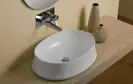 Раковина накладная на столешницу Simas Sharp 60 х 42 см (SH04) фото 2 Aquada.com.ua