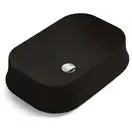 Раковина накладная на столешницу Simas Sharp 60х 42 см, чёрный матовый (SH08NM) фото 1 Aquada.com.ua