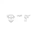 Раковина накладная на столешницу Villeroy & Boch My Nature 81х41 см (411080R1) фото 4 Aquada.com.ua