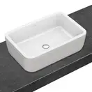 VILLEROY & BOCH ARCHITECTURA умывальник 60*40см прямоугольный накладной с переливом, цвет белый Alpin (41276001) фото 1 Aquada.com.ua