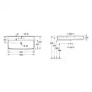 Подвесная раковина Villeroy & Boch Finion 1000 x 470 mm (4168A2R1) фото 3 Aquada.com.ua