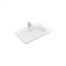 VILLEROY & BOCH VERITY LINE умывальник 80*50см, цетр.отвестие под смес.выбито, с переливом, цвет белый альпин (4A128L01) фото 1 Aquada.com.ua