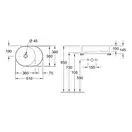Раковина накладная на столешницу 51 х 38 см Villeroy & Boch Collaro (альпийский белый) (4A155301) фото 2 Aquada.com.ua