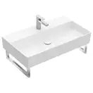 Раковина подвесная 80 х 47 см Villeroy & Boch Memento 2.0 (альпийский белый, без перелива) (4A228101) фото 1 Aquada.com.ua