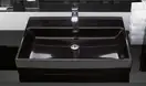 Раковина накладная на столешницу Villeroy & Boch Memento 60 х 42 см, чёрный глянец (513560S0) фото 2 Aquada.com.ua