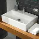 VILLEROY & BOCH Раковина накладная на столешницу Villeroy Boch Memento 60х42 см (513561R1) фото 3 Aquada.com.ua