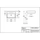 VILLEROY & BOCH Раковина накладная на столешницу Villeroy Boch Memento 60х42 см (513561R1) фото 4 Aquada.com.ua