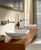 Раковина накладная на столешницу Villeroy & Boch Loop & Friends 380 х 380 мм (51490001) фото 3 Aquada.com.ua