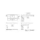 VILLEROY & BOCH Раковина Omnia Architectura Villeroy&Boch 130х48,5 см (61181301) фото 2 Aquada.com.ua