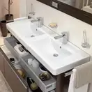 Двойная раковина Villeroy & Boch Subway 2.0 1300 х485 мм (61311301) фото 3 Aquada.com.ua
