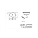 VILLEROY & BOCH Раковина встраиваемая в столешницу Villeroy&Boch Loop & Friends 660 х 470 мм (615530R1) фото 4 Aquada.com.ua