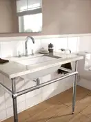 Раковина встраиваемая под столешницу Villeroy & Boch Loop & Friends 615 х 380 мм (61632001) фото 2 Aquada.com.ua