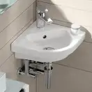 Раковина угловая Villeroy & Boch Subway 32х32 см (73194501) фото 2 Aquada.com.ua
