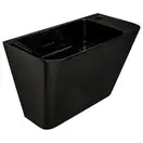 VOLLE TEO black умывальник 50*28*35см моноблок подвесной (13-88-601black) фото 1 Aquada.com.ua