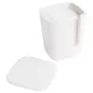 VOLLE Коробочка для спонжиков 70*70*105мм каменная Solid surface (18-40-209) фото 1 Aquada.com.ua