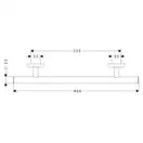 Hansgrohe Поручень Logis (40513000) фото 4 Aquada.com.ua
