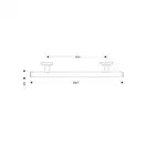 Поручень для ванны Hansgrohe Logis Classic (416130001) фото 2 Aquada.com.ua