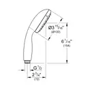 Ручний душ, 2 режими струменя Grohe New Tempesta Classic (26161001)