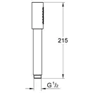 Ручний душ Grohe SPA RSH Aqua Stick, 1 режим (26866000)