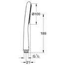 Лейка для душа Grohe Rainshower Icon (хром/белый), 1 вид струи (27375000) фото 2 Aquada.com.ua